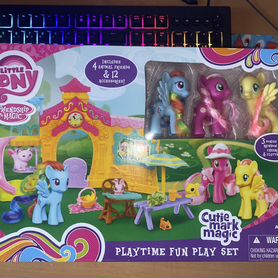 My Little Pony редкий набор Playtime Fun Play Set