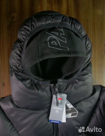 Пуховик palace pertex frost balaclava puffa на рук