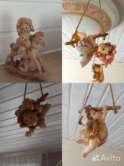 Клоун и куколки подвисные