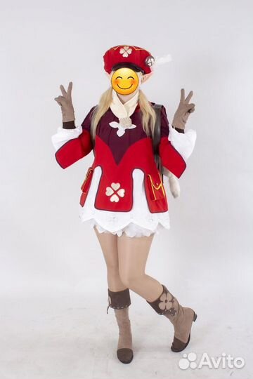 Косплей Кли Genshin Impact