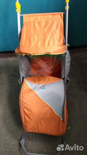 Санки-коляска