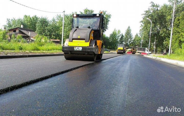 Асфальтирование и благоустройство территорий