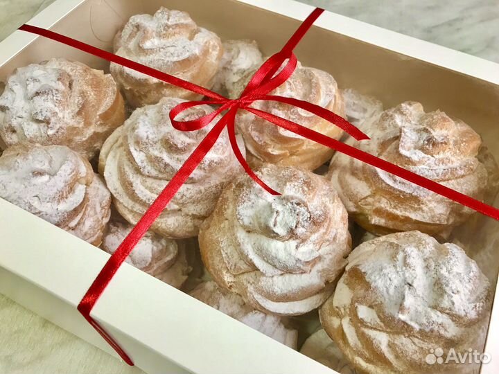 Профитроли/ Эклеры/ Пустые и с начинкой