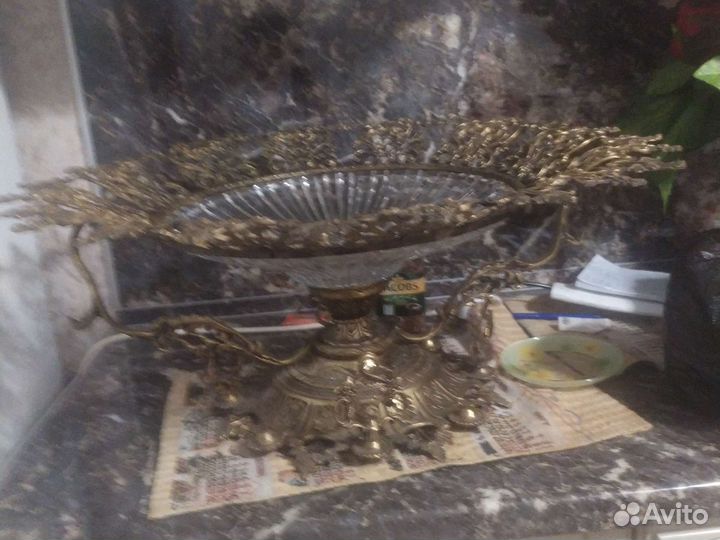 Кованная фруктница ручная работа