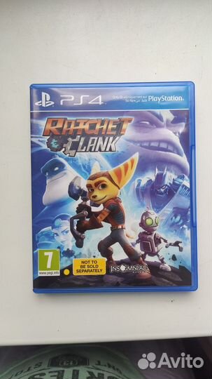Диск Ratchet Clank (PS4) диск