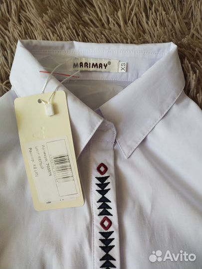 Блузка белая для девочек