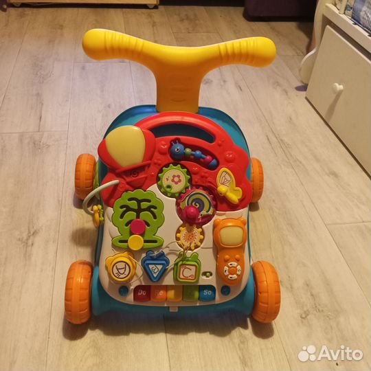 Развивающий музыкальный столик и ходунки
