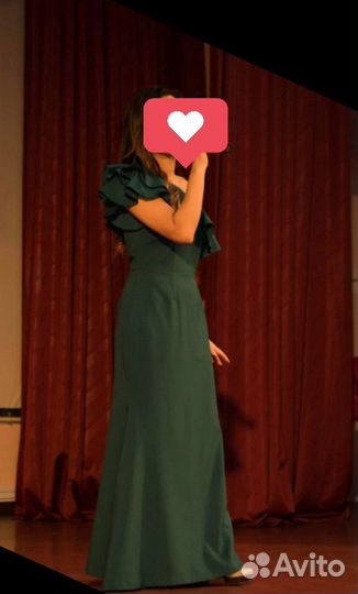 Вечернее платье в пол 42 44 на выпускной