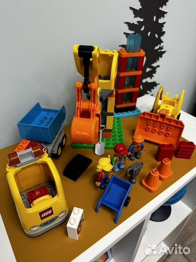 Lego duplo 10813 большая строительная площадка