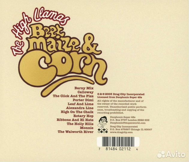 The High Llamas - Beet Maize & Corn (1 CD)