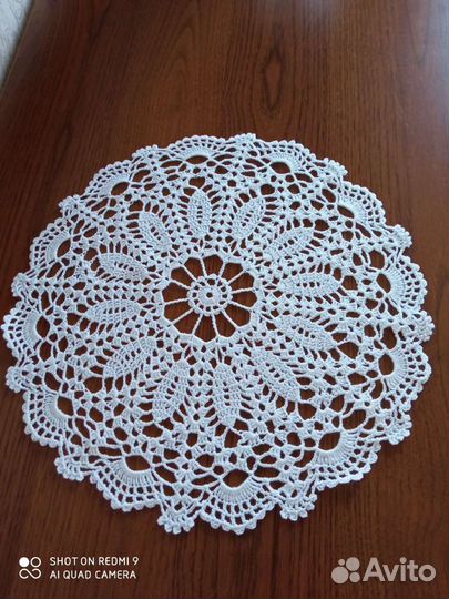 Салфетки вязаные крючком