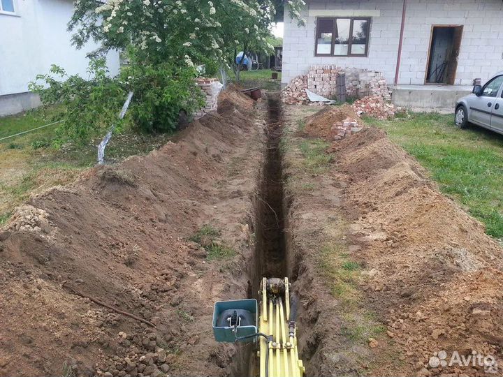 Услуги Мини экскаватора