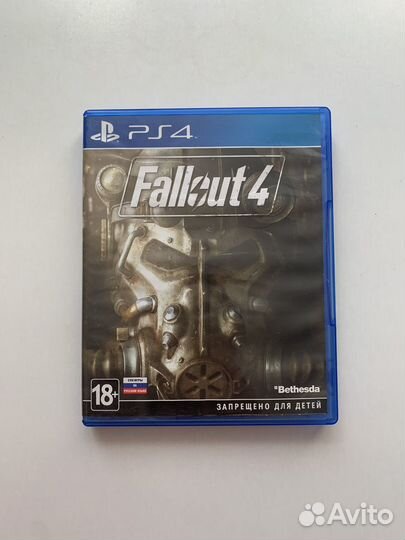Диск с игрой Fallout 4 для PS4