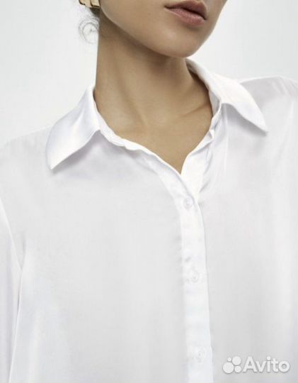 Атласная блузка zarina