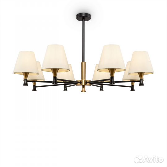 Люстра на штанге Freya FR5098PL-08BBS Perfetto