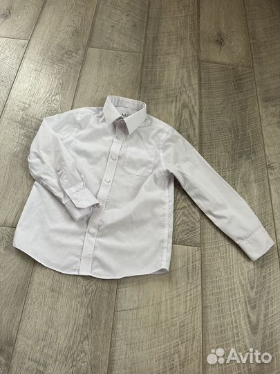 Школьная рубашка 122 Marks&Spenser