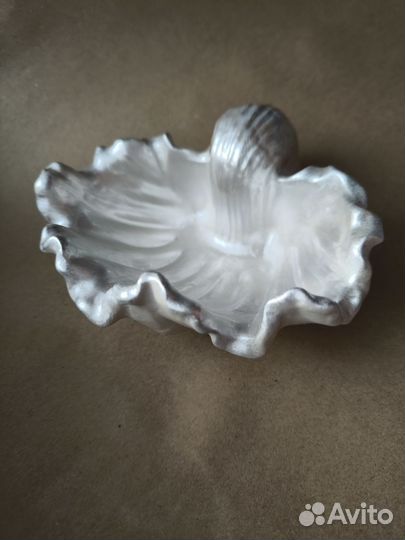 Гипсовая шкатулка Ракушка