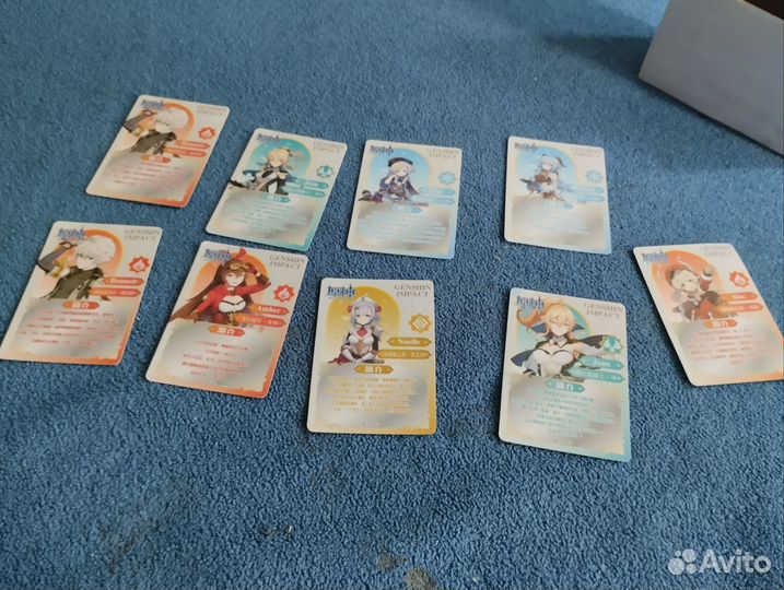 Карты геншин импакт