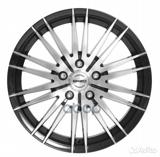 Диск enzo, 106 dark 7x16/4x100ET40 60.1