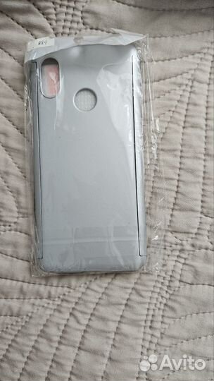 Чехол новый с защитным стеклом на Xiaomi mi 8