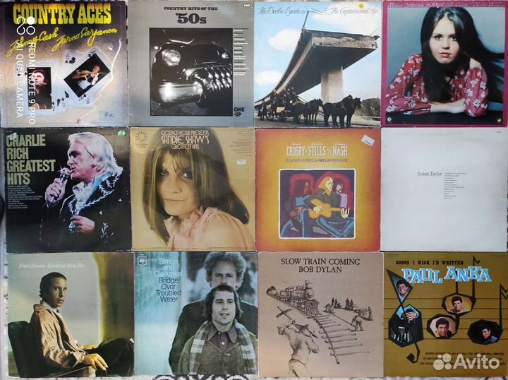 Donovan Floyd Cramer Tom Jones Paul Simon