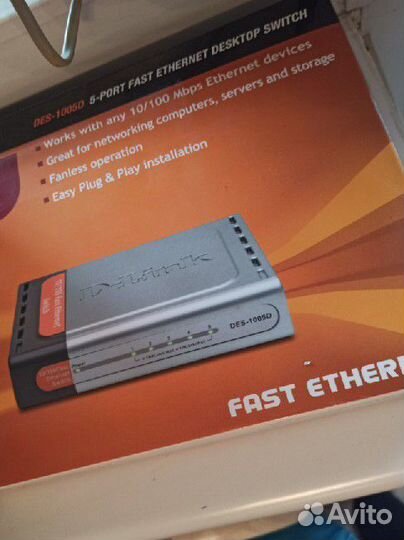 Бу Маршрутизатор d link des-1005d