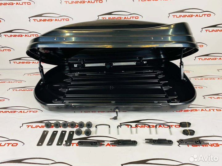 Бокс на крышу багажник кунг Q1345