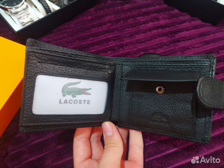 Кошелек мужской lacoste