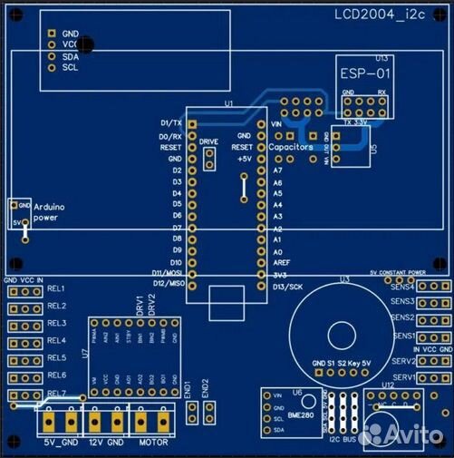 Универсальный контроллер для теплиц инкубаторов