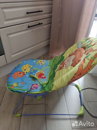 Детские качели шезлонг