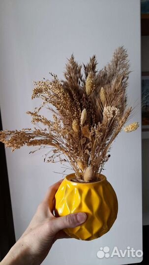 Композиции из сухоцветов