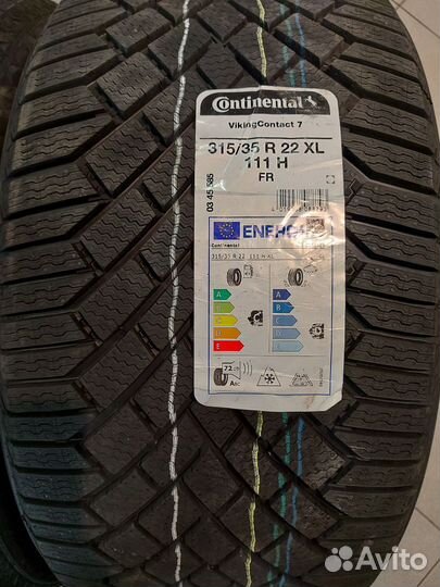 Continental ContiVikingContact 7 275/40 R22 и 315/35 R22