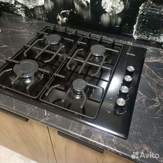 Газовая варочная панель 4 конфорки новая