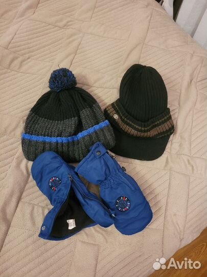 Шапка и варежки