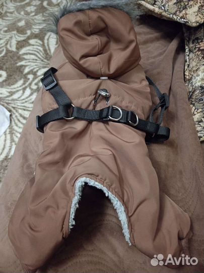 Зипний комбенизон для маленьких собак