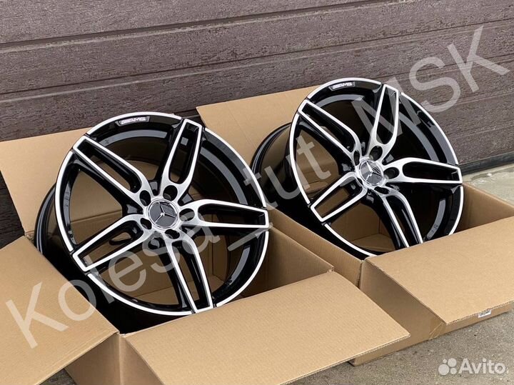 Диски r19 Mercedes AMG C-class, E-class Разноширы