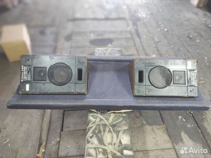 Колонки Radiotehnika S-30B и полка для нивы