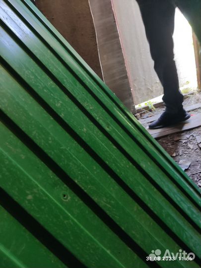 Металлопрофиль для забора бу