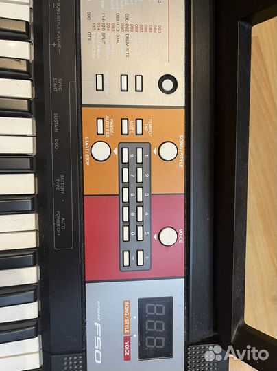 Синтезатор yamaha psr f50