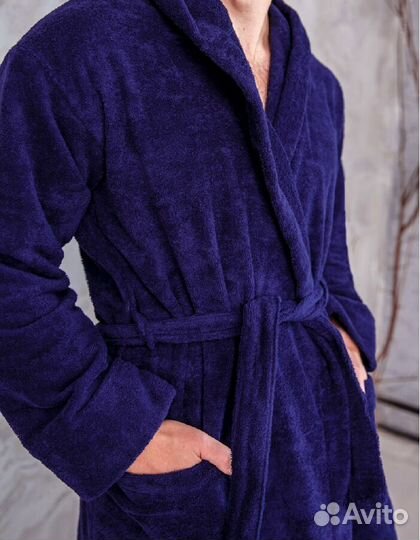 Халат банный для дома подарок мужчине юбилей