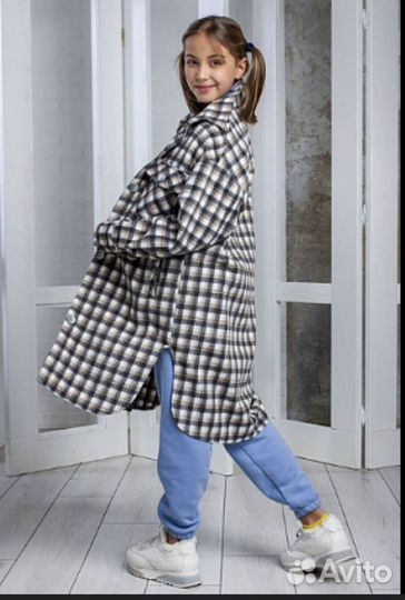 Пальто для девочки 134