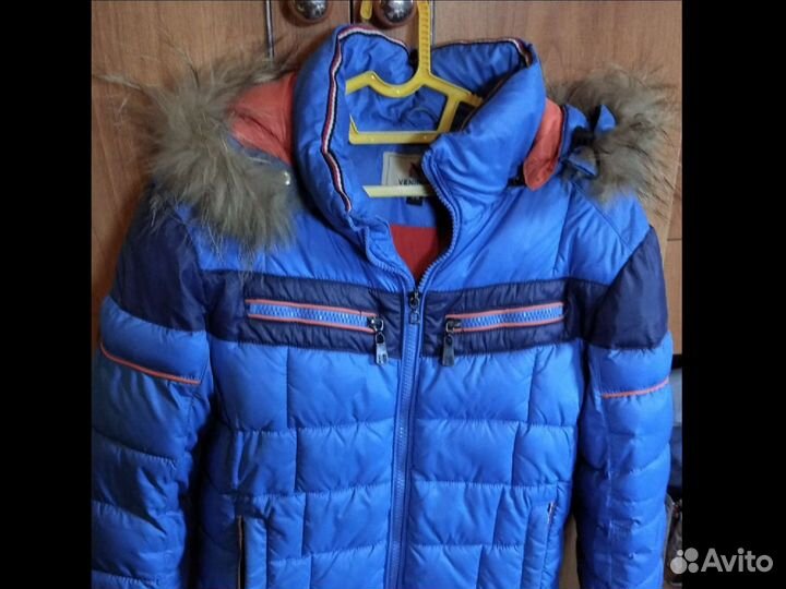 Куртка для мальчика зима 152