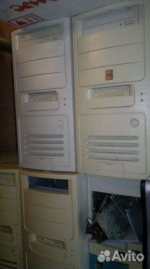 Разные корпуса для системных блоков хорошее сост