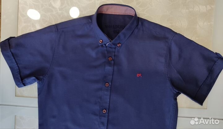 Рубашка школьная 152