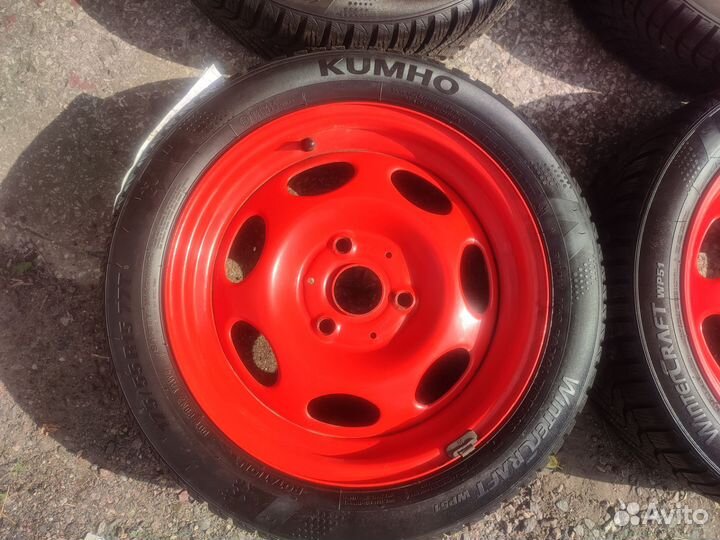 R15 Kumho WinterCraft WP51 155/60, PCD 3x112 DIA 57.1