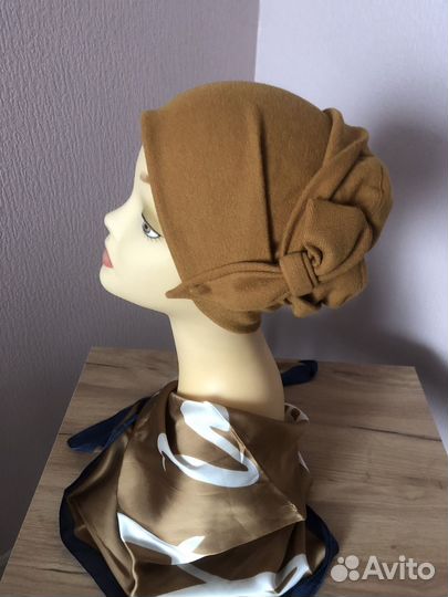 Шапка женская трикотаж новая