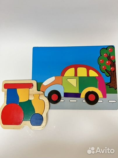 Рамка-вкладыш (деревянная игрушка)