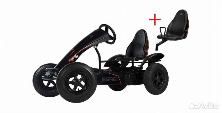 Веломобиль Berg Black Edition BFR-3