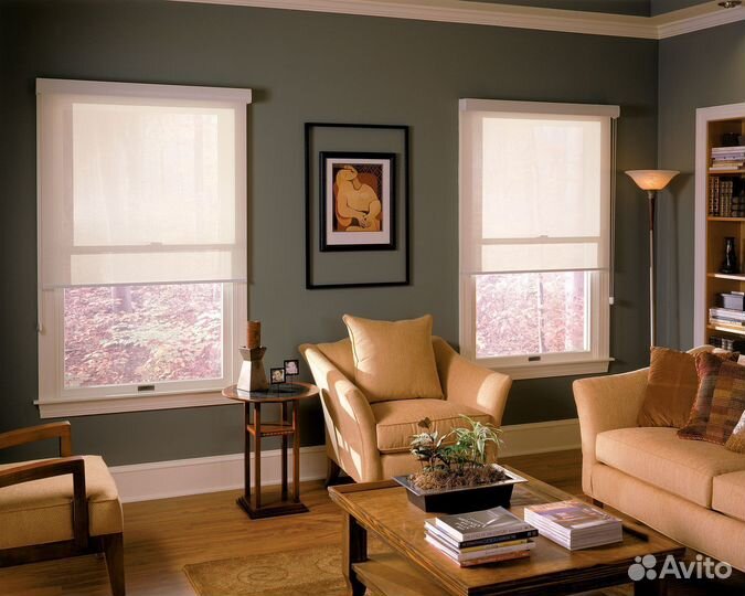 Рулонные шторы на заказ