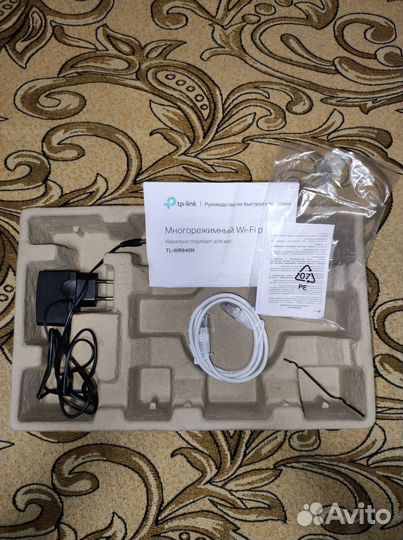 Wi-Fi роутер TP-Link TL-WR940N, 802.11n 450 Мбит/с